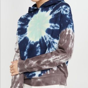 Monroe sunburst tie dye hoodie sz small